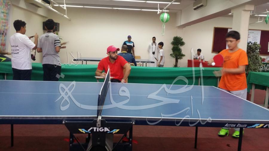 بطولة تنس الطاولة بمكتب الرائد 1439هـ